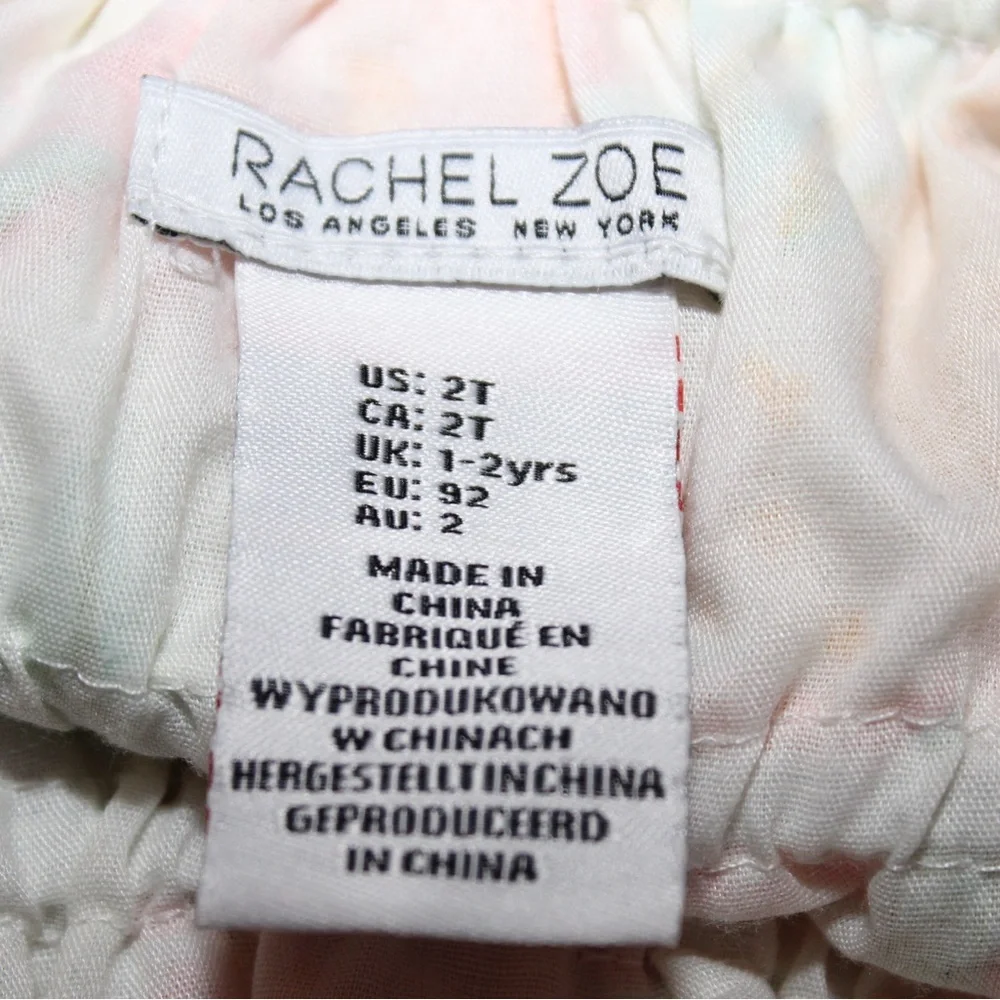 Rachel Zoe Toddler Girl 2T Dress Floral Pineapple Mommy & Me - Picture 3 of 4